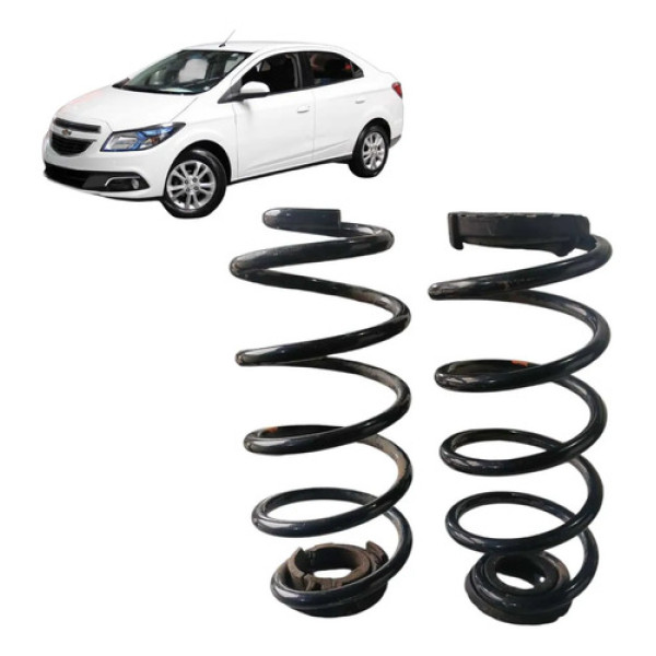 Par Mola Traseira Chevrolet Prisma 2015