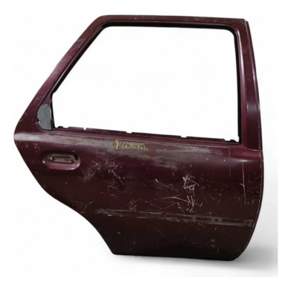 Porta Traseira Direita Ford Fiesta 1999 Traseira Direita Bordô
