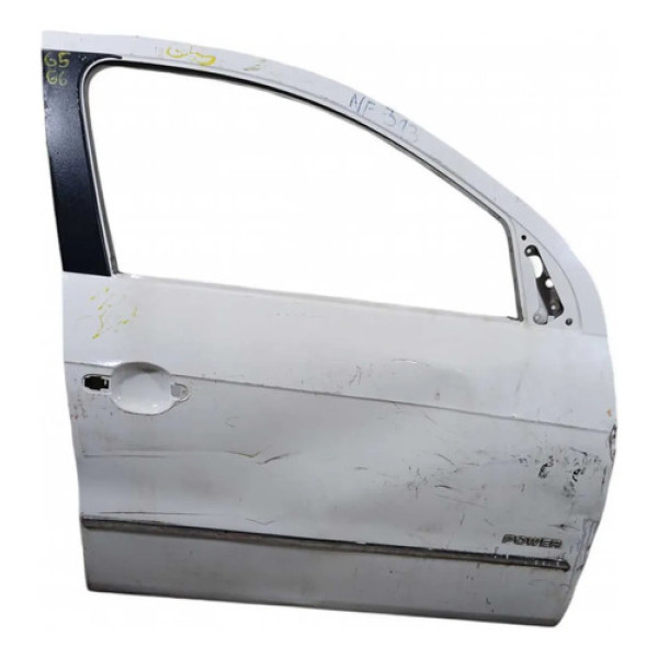 Porta Dianteira Direita Recuperavel Gol G5 2009/2014 Dianteira Direita Branco