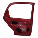 Porta Traseira Esquerda Recuperada Chevrolet Celta 2012 Traseira Esquerdo Vermelha