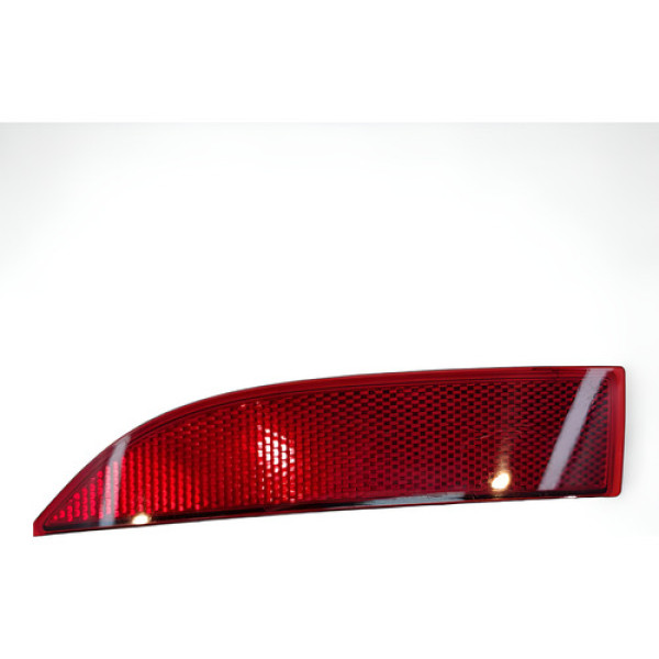 Refletor Parachoque Logan Sandero  Renault Lado Esquerdo Vermelho