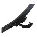 Palheta Automotiva De Silicone Universal 22  Cinoy Preto Preto