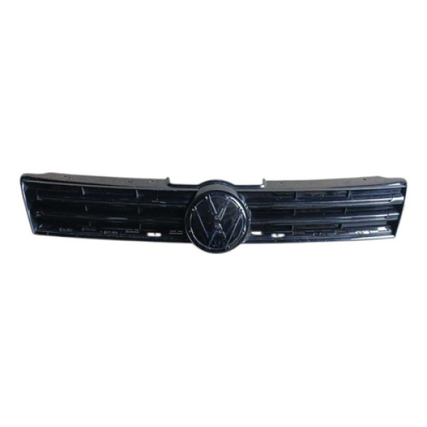 Grade Dianteira Volkswagen Gol Voyage G7 2017/18 Preto Brilhante