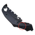 Spoiler Parachoque Dianteiro Chevrolet Tracker 2021/2023 Preto
