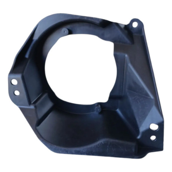 Moldura Farol Milha Esquerdo Honda Fit 18/20 Preto Preto Esquerdo