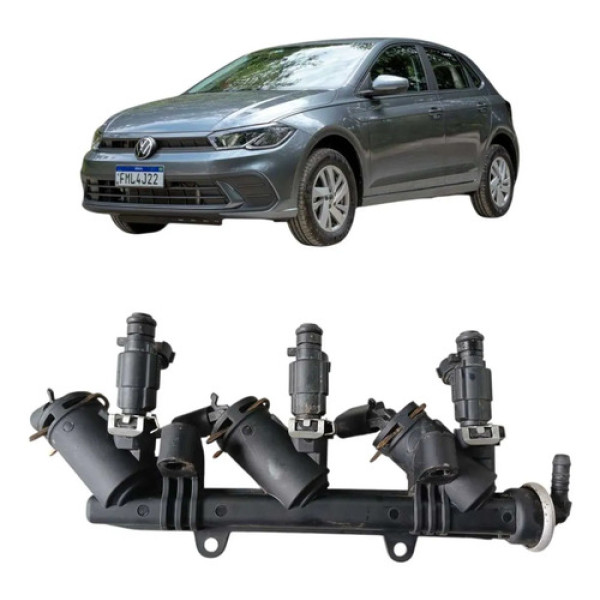 Flauta Com Bicos Injetores Volkswagen Polo 2023