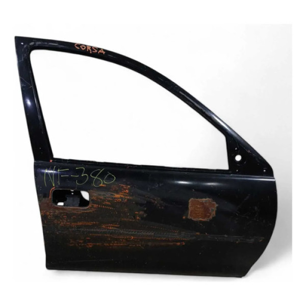 Porta Dianteira Direita Recuperada Corsa 1999/2012 Dianteira Direita Preto