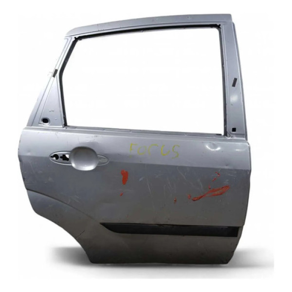 Porta Traseira Direita Recuperavel Ford Focus 2009/2013 Traseira Direita Cinza