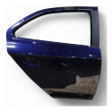 Porta Traseira Direita Recuperada Onix Prisma 12/18 Traseira Direita Azul-escuro
