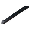 Palheta Automotiva De Silicone Universal 23  Cinoy Preto Preto