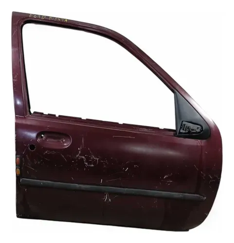Porta Dianteira Direita Recuperavel Ford Fiesta Street 2003 Dianteira Direita Bordô