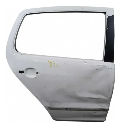 Porta Traseira Direita Recuperavel Fox 2009 Traseira Direita Branco