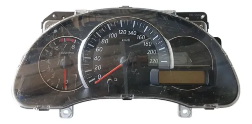 Painel Instrumentos Nissan March 2012/2018 Preto Preto