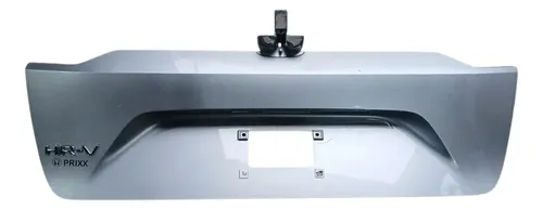 Aplique Tampa Traseira Honda Hr-v 2023/2025 C/riscos Prata Prata