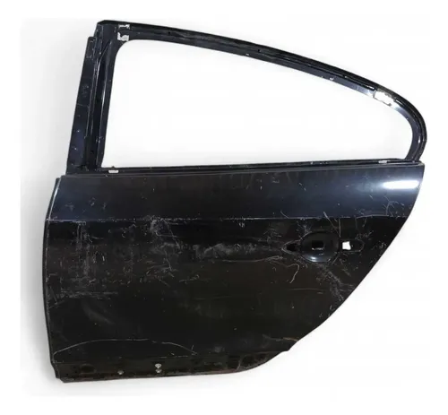 Porta Traseira Esquerda Recuperavel Honda Civic 2009 Traseira Esquerdo Preto