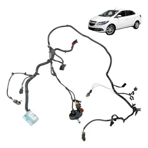 Chicote Do Farol Chevrolet Prisma 2015 C/detalhe