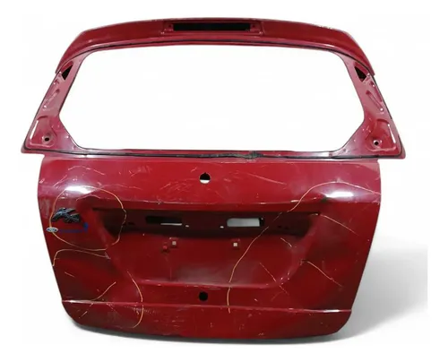 Tampa Traseira Recuperavel Ford Ka 2009/2012 Vermelho