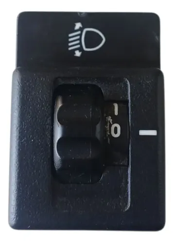 Interruptor Regulagem Farol Chevrolet Omega 93/97 Preto Preto