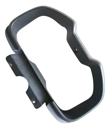 Moldura Painel Instrumentos Chevrolet Montana 2013 Cinza-escuro