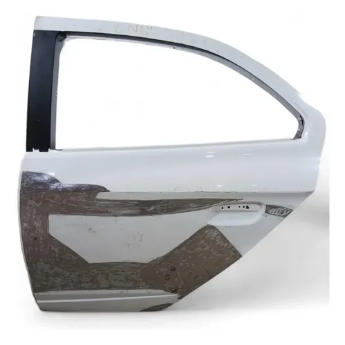 Porta Traseira Esquerda Onix Prisma 2012/2018 Recuperada Traseira Esquerda Branca