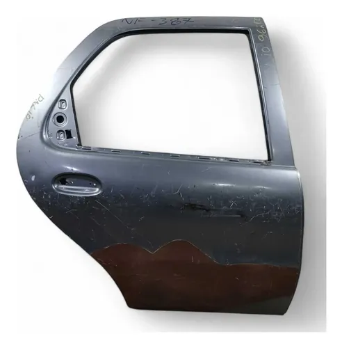 Porta Traseira Direita Recuperavel Palio 1996/2000 Traseira Direita Cinza