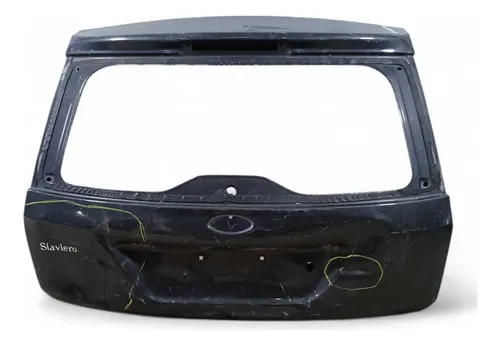Tampa Traseira Recuperavel Ford Fiesta 2003/2008 Preto