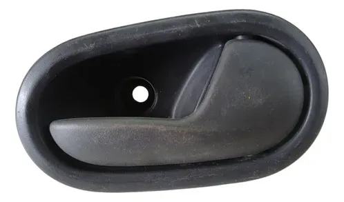Maçaneta Puxador Porta Direita Logan/sandero 15/19 Original Preto Dianteira