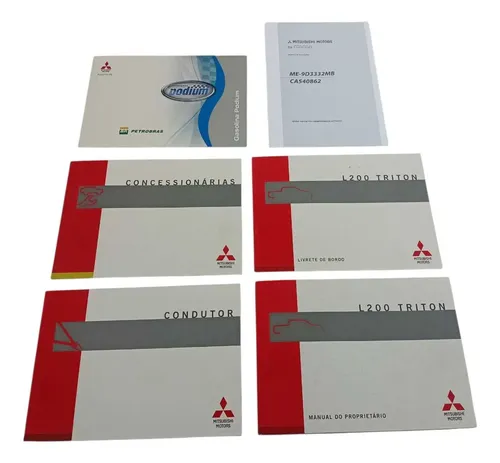 Manual Do Proprietário Mitsubishi L200 Triton 2015