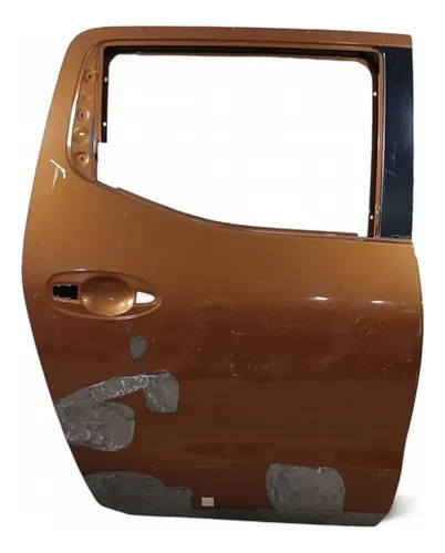 Porta Traseira Esquerda Recuperada Nissan Frontier 2008/2018 Traseira Direita Marron