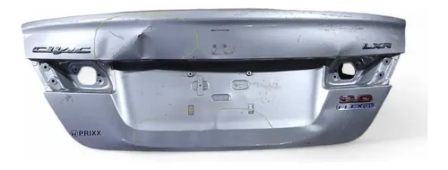 Tampa Porta Malas Honda Civic 2012/2016 Recuperavel Cinza