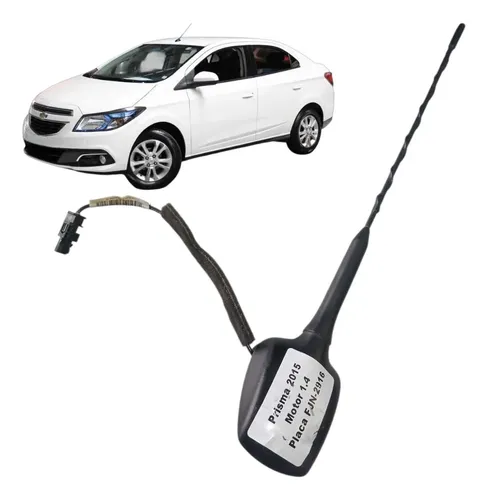 Antena Teto Base Chevrolet Prisma 2015 Branco
