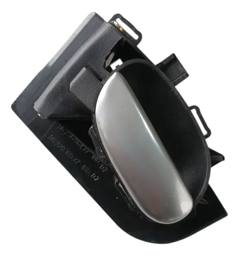 Maçaneta Interna Traseira Esquerda Peugeot 206 2007 Preto Traseira