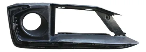 Grade Farol Milha Honda Civic G10 19/20 L.e C/furo Preto Esquerdo