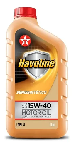Óleo De Motor Havoline Semi-sintético 15w-40 Para Moto/quadriciclo De 1 Unidade X 1l