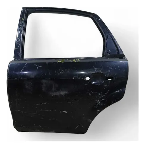 Porta Traseira Esquerda Recuperada Ford Focus 2009/2013 Traseira Esquerda Azul-escuro