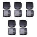 Kit 10 Porta Copo Preto Universal Preto Preto