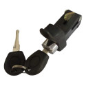 Maçaneta Ext Tampa  Motor C/ Chave  Vw Kombi Clipper 20412 Preto Dianteira/traseira