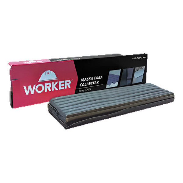 Massa Para Calafetar 350g Cinza Worker