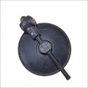 Espelho Redondo Convexo 27cm Com Suporte 