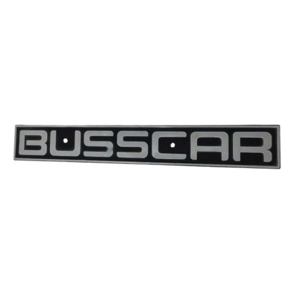 Emblema Busscar 640x98 Mm   Preto