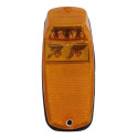 Lanterna Lateral Direcional 3 Leds 24v Marcopolo G7 Ambar Âmbar