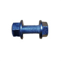 Parafuso Galv. Sextavado Flange C/ Porca  M10 X 50 - 10 Pçs