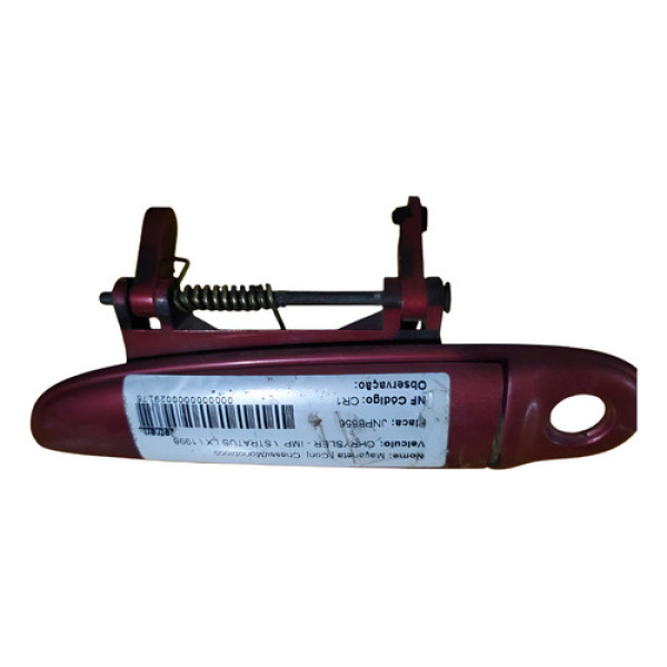 Maçaneta Externa Dianteira Esquerda Chrysler/stratus Lx 98 Dianteira