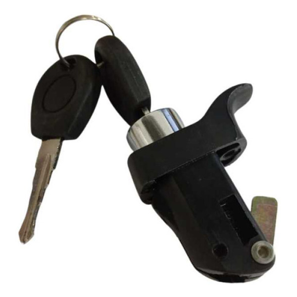 Maçaneta Ext Tampa  Motor C/ Chave  Vw Kombi Clipper 20412 Preto Dianteira/traseira
