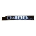 Emblema Tipo O 400 C/ Hot Stamping  6648104169 