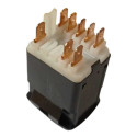 Interruptor Alerta Scania 112/113 290950  Preto E Branco
