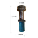 Ponteira Deslizante Cardan 106 X 76 16 Estrias