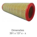Filtro De Ar Retroescavadeira Case 590  Xl-2111