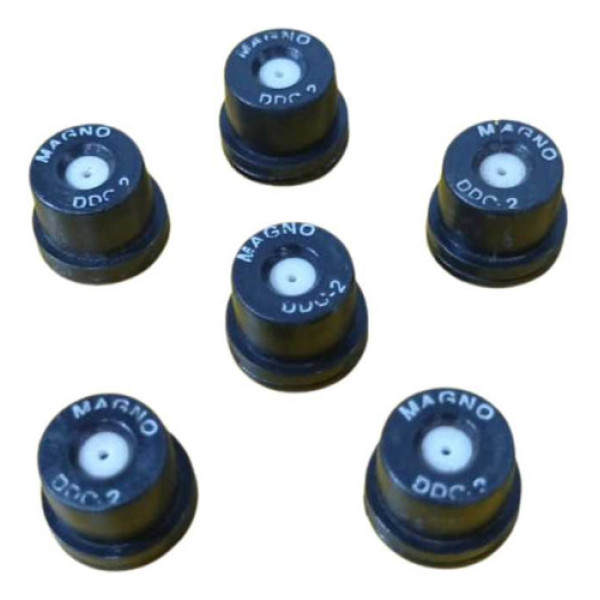 Bico Pulverizador Magno Duc-2 Kit 6 Unidades Preto