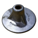 Suporte Flange Rodoar Disco Liso Taco-ar Cinza